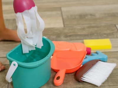 Детский набор для уборки: Учим малышей быть помощниками