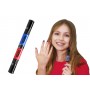 Детский лак-карандаш для ногтей Malinos Creative Nails на водной основе (2 цвета Темно-красный + Темно-синий) (MALINOS)