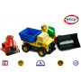 Детский конструктор Popular Playthings машинка (бетономешалка, грузовик, бульдозер, экскаватор) (Popular Playthings)