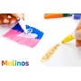 Волшебные фломастеры меняющие цвет MALINOS Malzauber 25 (12+9+4) шт (MALINOS)