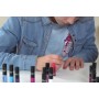 Дитячий лак-олівець для нігтів Malinos Creative Nails на водній основі (2 кольори Блакитний + Рожевий) (MALINOS)