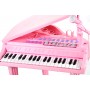 Детское пианино синтезатор Baoli "Маленький музикант" с микрофоном и стульчиком 37 клавиш (розовый) (Baoli)