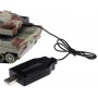Танк р/у 1:36 HuanQi H500 Bluetooth с и/к пушкой для танкового боя (HuanQi)