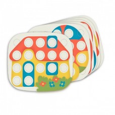 Набор серии Play Bio- Для занятий мозаикой Fantacolor Baby (большие фишки (21 шт.) + доска)