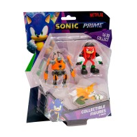 Набор игровых фигурок Sonic Prime – Эггфорсер, Наклз, Тэйлз