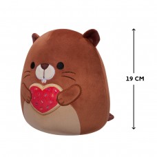 М'яка іграшка Squishmallows – Бобер Чіп (19 cm)