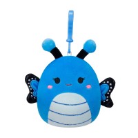 Мягкая игрушка на клипсе Squishmallows– Бабочка Вейверли (9cm)