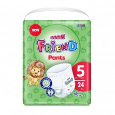 Трусики-подгузники Goo.N Friend для детей 12-17 кг (размер 5(XL), 24 шт)