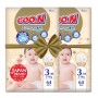 Подгузники GOO.N Premium Soft для детей (размер 3(M), 5-9 kg, 128 шт.) (Goo.N Premium Soft)