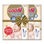 Підгузки GOO.N Premium Soft для новонароджених (розмір 1(NB), до 5 kg, 144 шт.) (Goo.N Premium Soft)