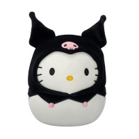 Мягкая игрушка Squishmallows - Хеллоу Китти в образе Куроми (20 cm)