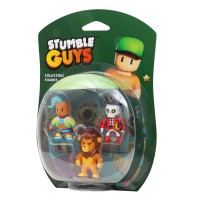 Набор коллекц. фигурок Stumble Guys - Велоцит, Леонидас, Капитан Нохарт