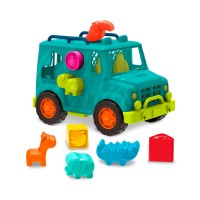 Игровой набор-сортер - Грузовик Сафари (цвет море)