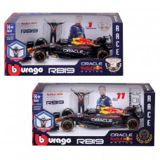 Автомодель с фигуркой - Red Bull Racing RB19 (1:24)