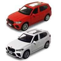 Автомодель – BMW X5 M (белый, красный)