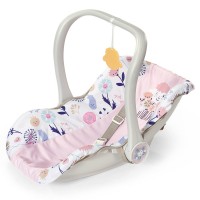 Кресло-переноска для куклы Baby Born 2 в 1 – Цветочный стиль