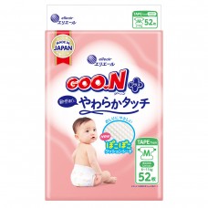 Подгузники Goo.N Plus для детей (размер 3(M), 6-11 кг, 52 шт)