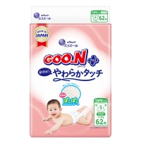 Подгузники Goo.N Plus для детей (размер 2(S), 4-8 кг, 62 шт) Подгузники Goo.N Plus для детей (размер 2(S), 4-8 кг, 62 шт)