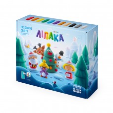 Меганабір пластиліну, що твердіє, Ліпака – Різдвяні свята