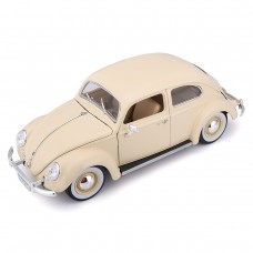 Автомодель - Volkswagen Käfer Beetle (1955) (бежевый, 1:18)