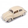 Автомодель - Volkswagen Käfer Beetle (1955) (бежевый, 1:18) (Bburago)