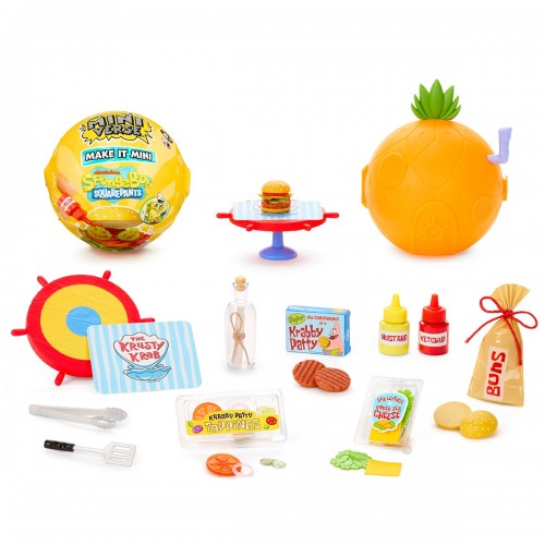 Игровой набор Miniverse серии SpongeBob – Создай вкусняшки Красти Краб (MGA's Miniverse)