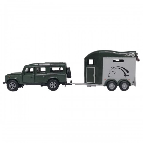 Игровой набор - Land Rover (с прицепом и фигурками лошадей) (TechnoDrive)