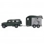 Игровой набор - Land Rover (с прицепом и фигурками лошадей) (TechnoDrive)