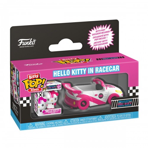 Набір фігурок Bitty POP! Rides серії Sanrio - Хелоу Кітті та перегоновий автомобіль (Funko)