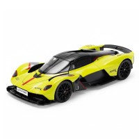 Автомодель - Aston Martin Valkyrie (жёлтый, 1:18)