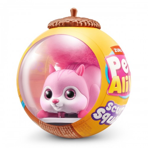 Интерактивная игрушка Pets Alive S1 – Белочка (розовый) (Pets & Robo Alive)