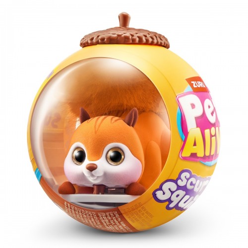 Интерактивная игрушка Pets Alive S1 – Белочка (оранжевый) (Pets & Robo Alive)