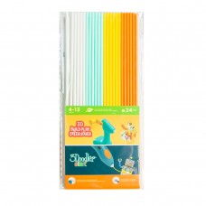 Набор Стержней Для 3D-Ручки 3Doodler Start - Микс (24 Шт: Белый, Мятный, Желтый, Оранжевый)