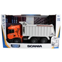 Автомодель серии Super Big Truck – Самосвал Scania (свет, звук)