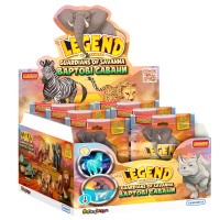 Дисплей стретч-игрушек в виде животного –  Стражи саванны (10 шт.)