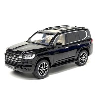 Автомодель - Toyota Land Cruiser (черный, 1:24)