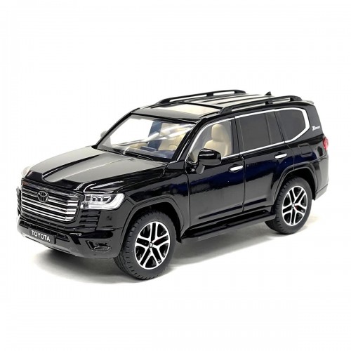 Автомодель - Toyota Land Cruiser (черный, 1:24) (TechnoDrive)