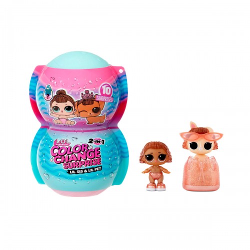 Игровой набор с куклой L.O.L. Surprise! серии Color change Me & My 2в1 – Сестричка и питомец (L.O.L. Surprise!)