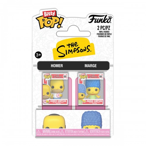 Набор игровых фигурок Bitty POP! серии Симпсоны – Гомер и Мардж (Funko)
