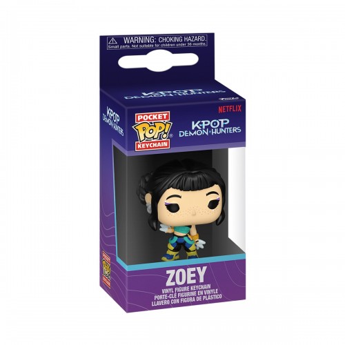 Игровая фигурка на клипсе Funko POP! серии Кейпоп-охотницы на демонов - Зои (Funko)
