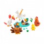 Набор самозатвердевающего пластилина Липака – Домашние птицы: Утка, гусь, курица (Lipaka)