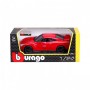 Автомодель - Nissan Gt-R (ассорти красный, белый металлик, 1:24) (Bburago)