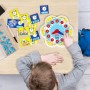 Навчальний ігровий набір серії Play Montessori - Перший годинник (Quercetti)