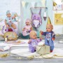 Одяг для ляльки BABY born - Святковий комбінезон (синій) (BABY born)