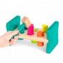 Розвиваюча дерев'яна іграшка-сортер - Бум-Бум (Battat)