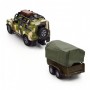 Игровой набор – Land Rover Defender Mилитари (с прицепом) (TechnoDrive)