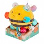 Сенсорна м’яка іграшка – Бджілка пухнастик дзиж (Battat)