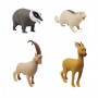 Стретч-іграшка у вигляді тварини – Повелителі гір (12 шт., в дисплеї) (#sbabam)