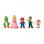 Набор эксклюзивных игровых фигурок SUPER MARIO - Марио и друзья 6 cm (Super Mario)