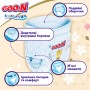 Трусики-подгузники GOO.N Premium Soft для детей (размер 3(M), 7-12 kg, 100 шт.) (Goo.N Premium Soft)